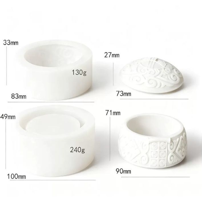 Молд силиконовый юрта