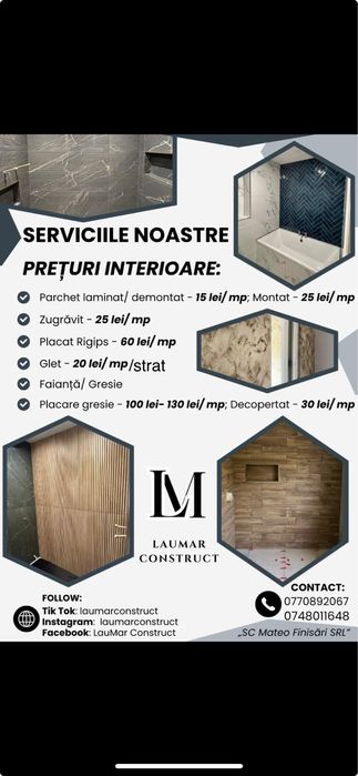 Montaj profesional gresie si faianta