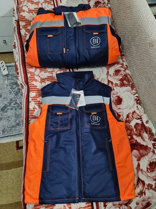 Спецодежда Куртка Желетка Ватники.