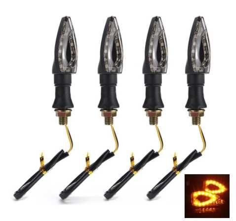 Semnalizari  led moto Honda, Yamaha, Suzuki, Kawasaki; pret/4 buc