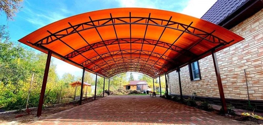 Готовый навес под ключ