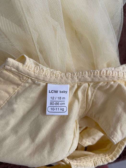 Рокля LCW baby 89-86 см и пантофки