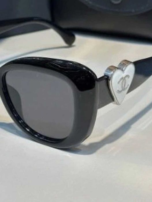 Ochelari De Soare Chanel Negri Unisex Vara