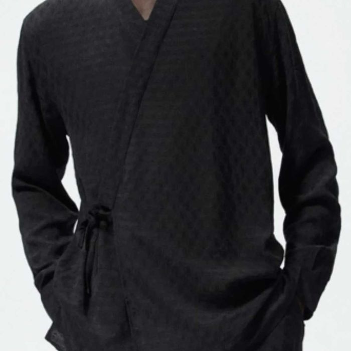 Мъжка риза ZARA тип кимоно, размер L-XL