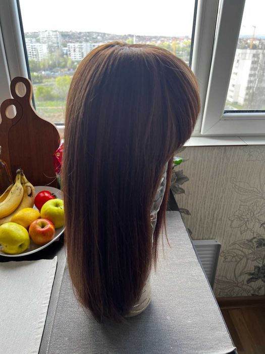 Перука с 60% естествен косъм