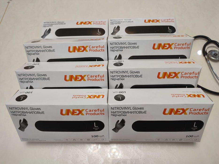 Перчатки" Unex"  нитровинил
