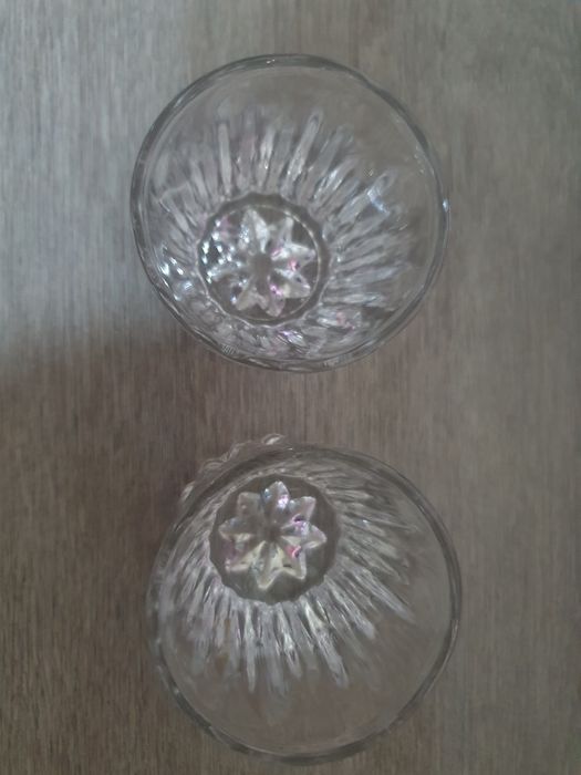 Рюмки, советский хрусталь.