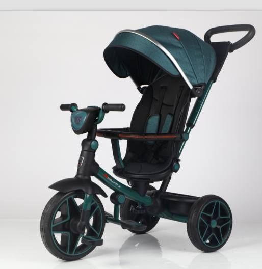 Новые велоколяски резиновые колеса спинка откидывается