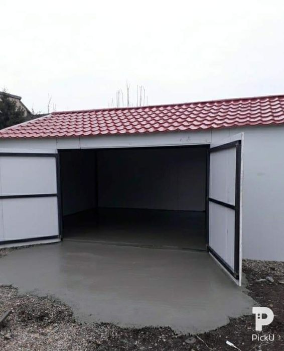 Vînd garaj din panouri sandwich