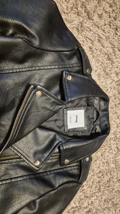 Vand geaca piele fetite 134 cm Sinsay