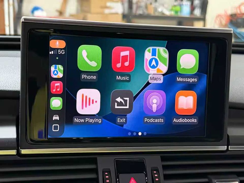 Гаранция! Висококачествен Carplay и Android Auto за Audi A6 и A7 с 3G
