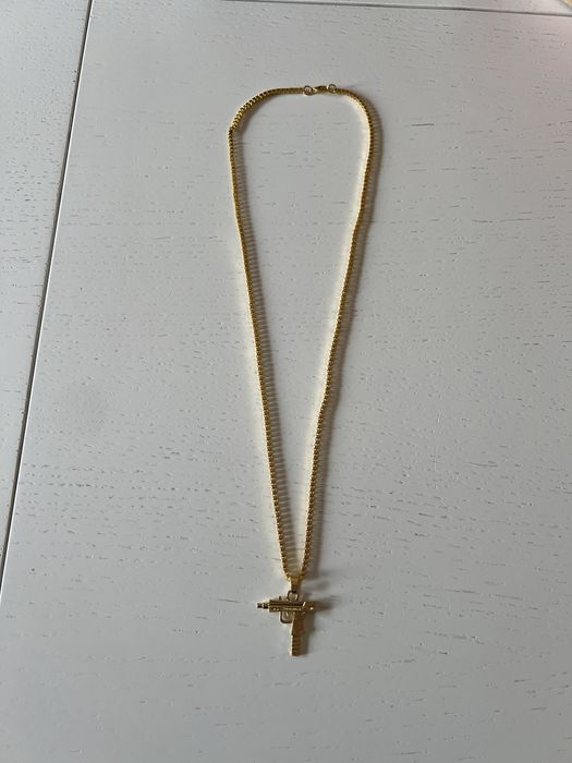 Supreme Uzi Necklace гердан / bape vlone palace north face jordan