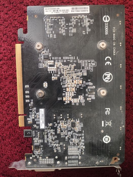 Видеокарта GT 1030 GIGABYTE