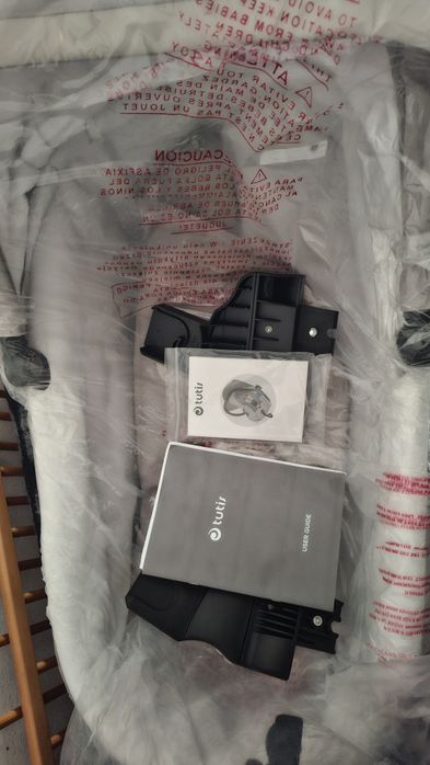 Детска комбинирана количка 3 в 1 Buba - Zaza, Cream