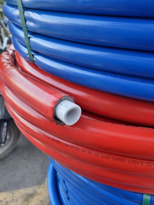 Металлопластиковая с изоляцией труба для тёплого пола Pex-Al-Pex DN32