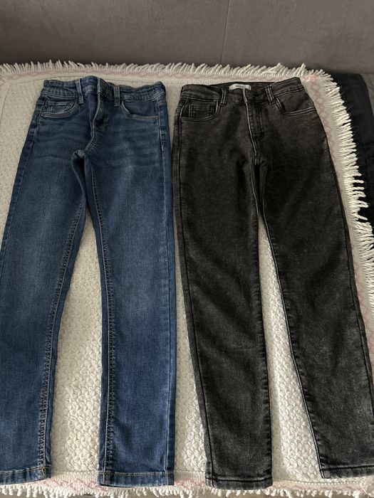 Lot pantaloni denim fete - 9 -10 ani