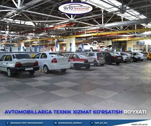 Texnik xizmat korsatish Avto vizif yolda qoliq kegan avto larni tamlrl