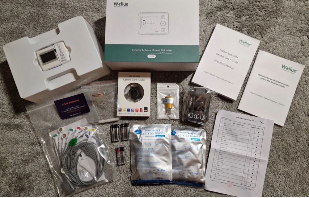 Wellue Холтер ЕКГ монитор