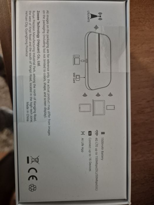 Router portabil 4G Huawei cu sim