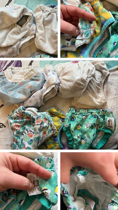 Pop-in многократни пелени, лигавници, тренировъчни гащички