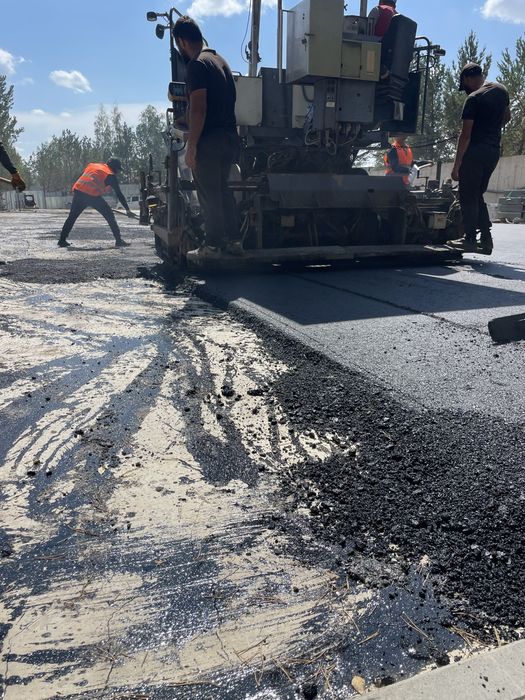 Асфальтирование укладка асфальта