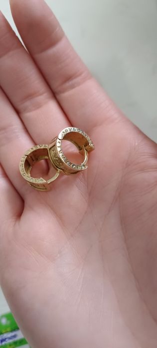 Набор серьги ,кольцо 585 проба.  Размер кольца 19.