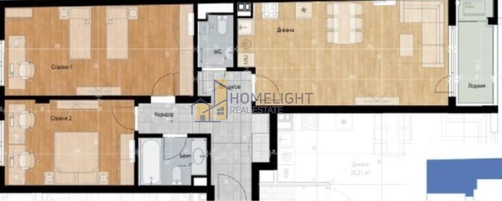 Продава се Тристаен апартамент в София, Младост 4 - 120 кв.м за 1999 €/кв.м - Снимка #2