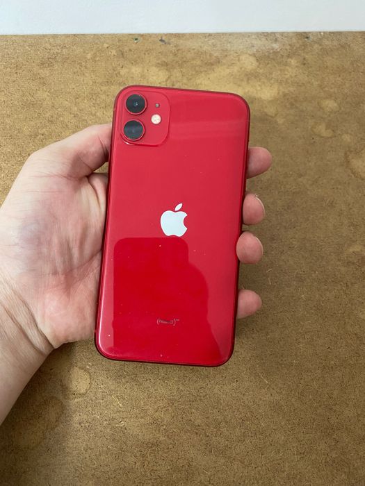 Iphone 11 +red 128gb