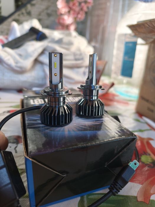 Becuri led H7 6000k
