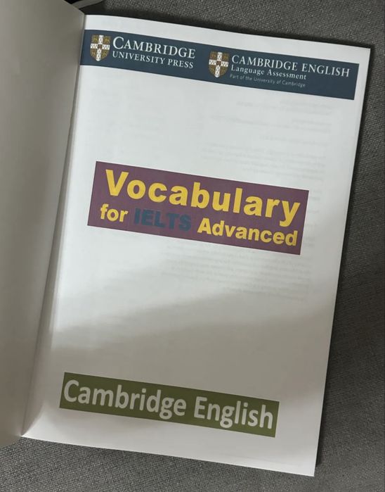 Книга по английскому языку, vocabulary for IELTS