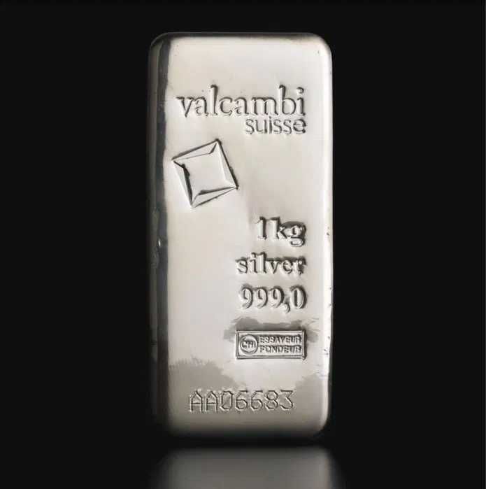 Инвестиционно сребро Valcambi 1кг