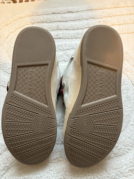 Lanvin Curb White Sneakers