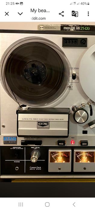 Magnetofon Akai GX220D defect
