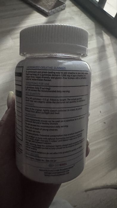 Creatine gummies