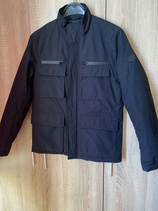 Мъжко есенно/зимно черно яке