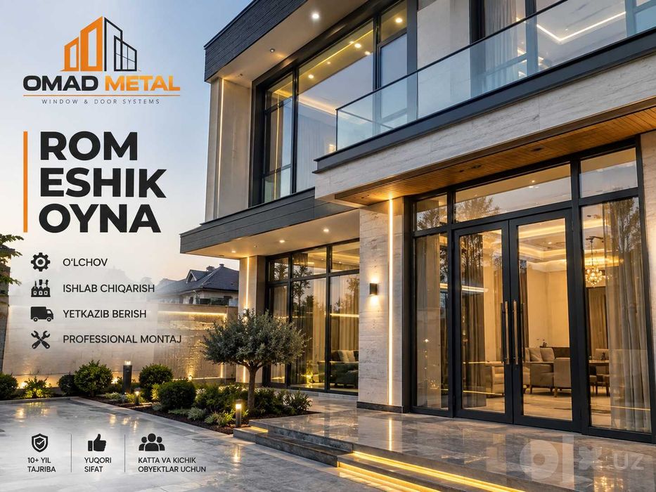 Akfa rom va eshiklar | termo | oyna | ishlab chiqarish + montaj
