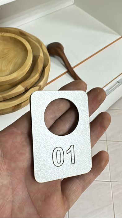 Номерки для гардероба