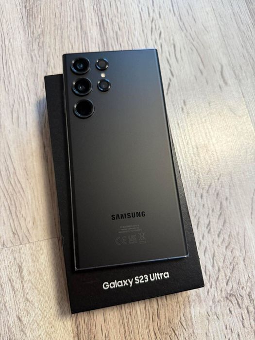 Vand Sau Schimb Samsung Galaxy S23 Ultra 5G Phantom Black 256Gb Dual Sim