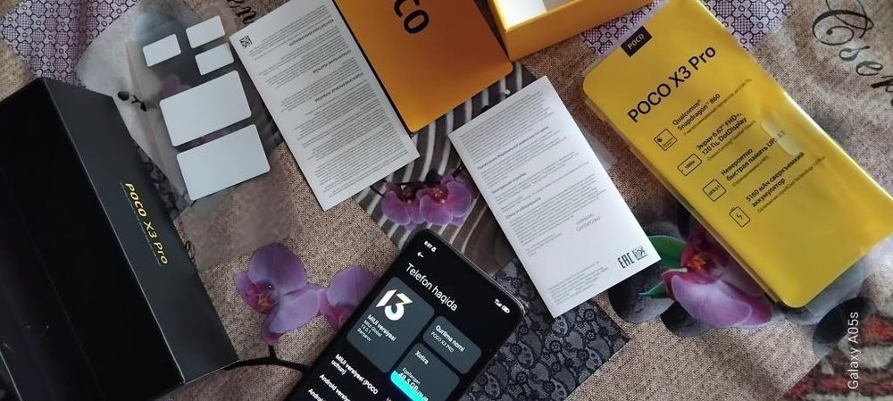 Poco X3 Pro    Karobka Dakument