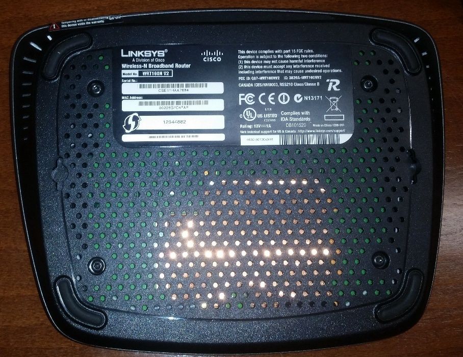 Router modem wi-fi Linksys Cisco