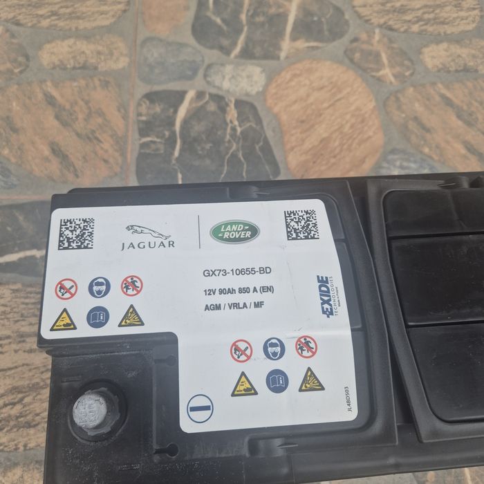 Baterie start stop AGM Exide 800 A(en) cu 80Ah si 850A cu  90Ah