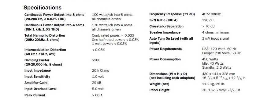 Усилвател крайно стъпало ROTEL RKB-2100 (2x100W)