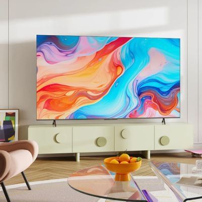 65" Телевизор TCL 65V6B, 4K Ultra HD, черный, СМАРТ ТВ, Google TV