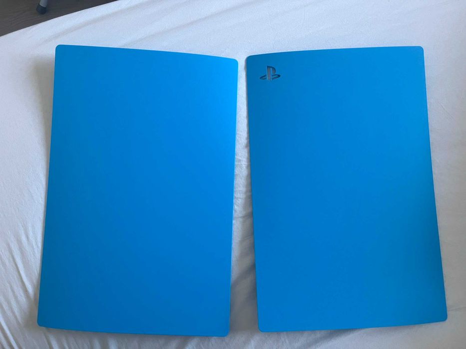 Carcase / Fețe originale PS5 Digital Edition - Starlight Blue (Albastru) // Covers PS5 Digital Edition Albastre (Starlight Blue Originale Sony)