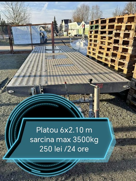 De închiriat,Închiriez  platforma auto
