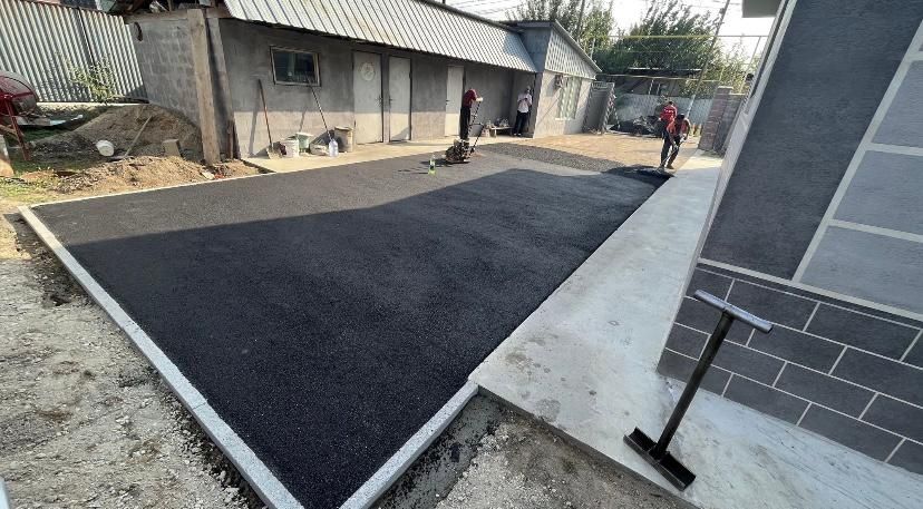 Укладка асфальта