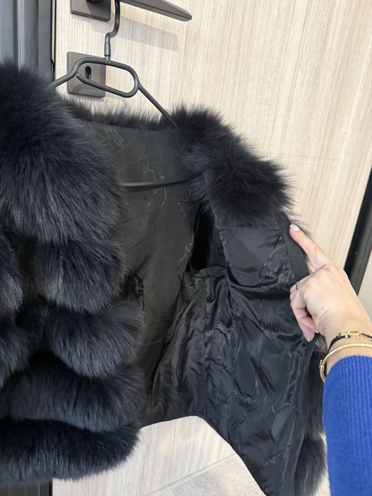 Късо патло , естествен косъм от лисица