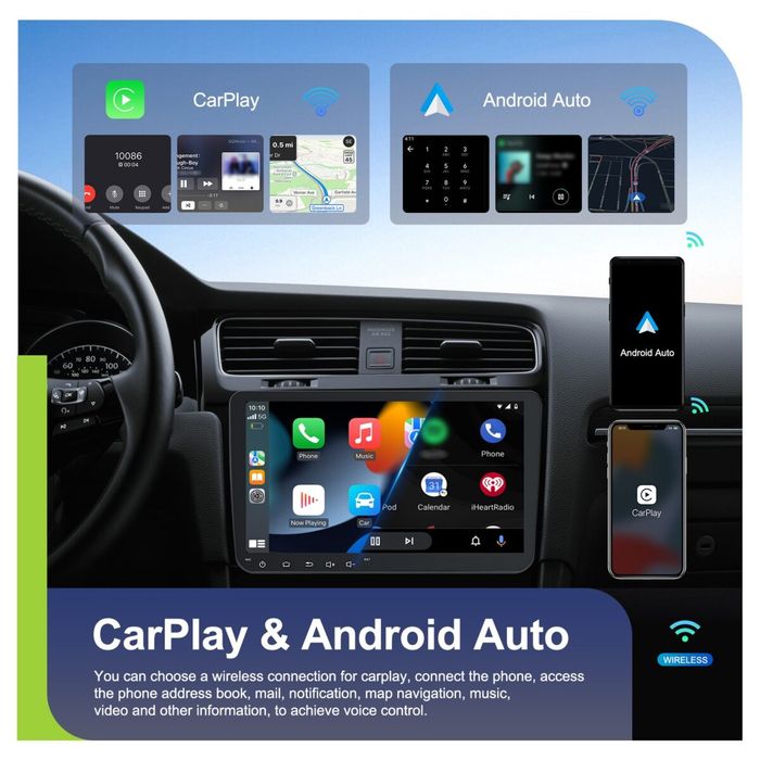 Navigatie Android VW volkswagen Skoda Seat 4GB RAM 64GB ROM Quad Core
