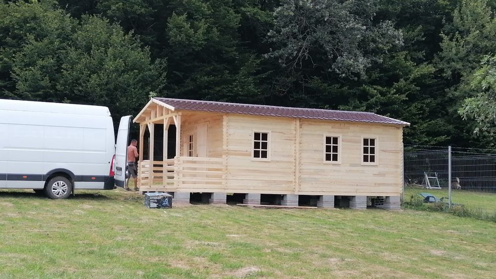 Cabane din lemn