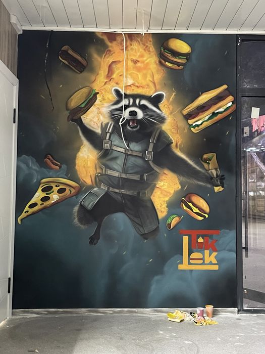 Роспись стен, картин, столов, и т.д.